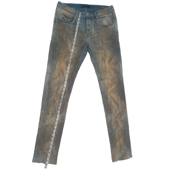 Purple Brand Two-Tone Faded‎ Effect Jeans - Picture 5 of 14